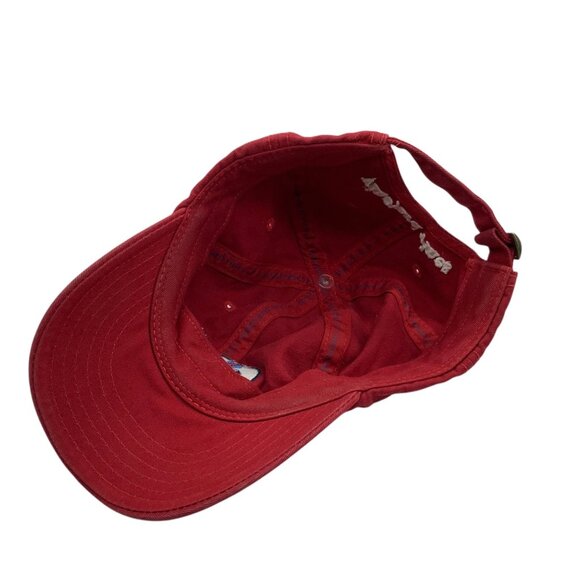Vineyard Vines Baseball Whale Red Logo Adjustable Kid Baseball Cap 100% Cotton - Picture 6 of 7